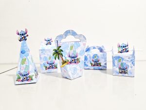 Kit 15 Caixinha Stitch