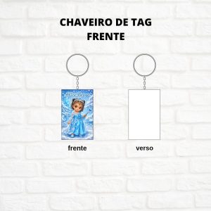 kit 5 Chaveiros identificação