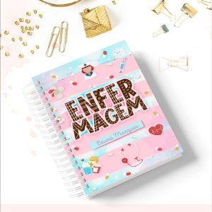 Caderno Profissões personalizada