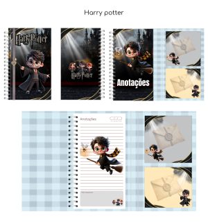 Planner blocado Harry Potter