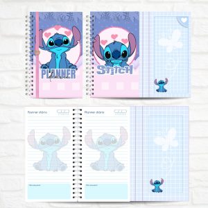 Planner diário Stitch