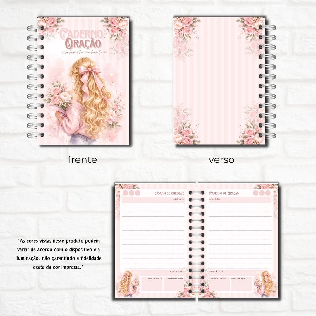 Caderno de Oração PERSONALIZADO - Imagem 2