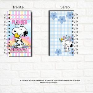 Planner diário - Snoopy