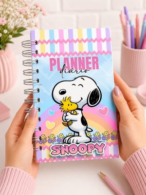 Planner diário - Snoopy