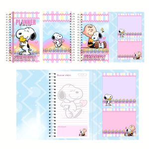 Planner com blocos de anotações- Snoopy
