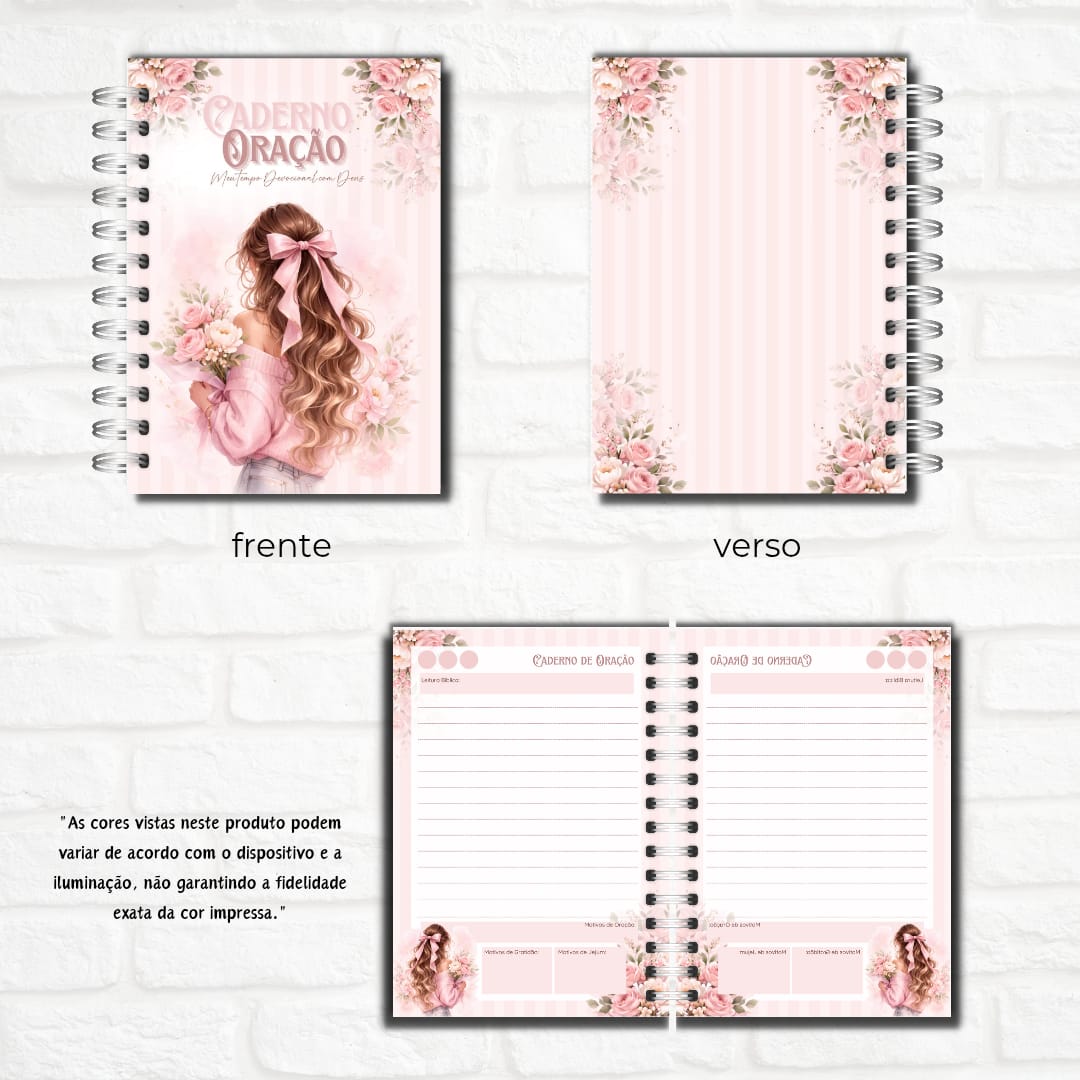 Caderno de Oração PERSONALIZADO - Imagem 4