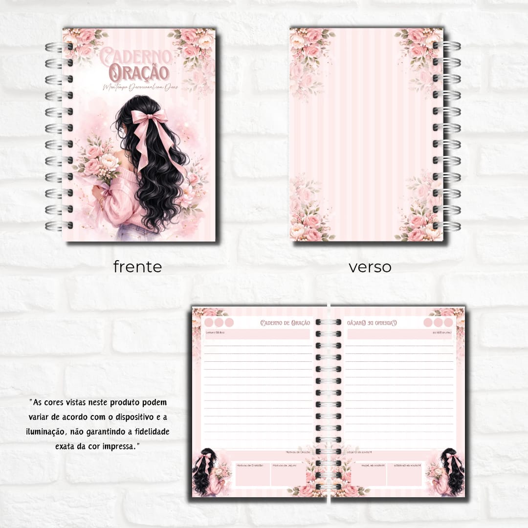 Caderno de Oração PERSONALIZADO - Imagem 5
