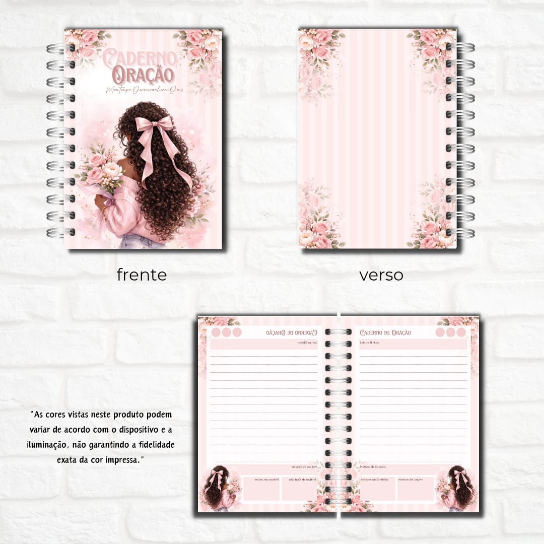 Caderno de Oração PERSONALIZADO - Imagem 3